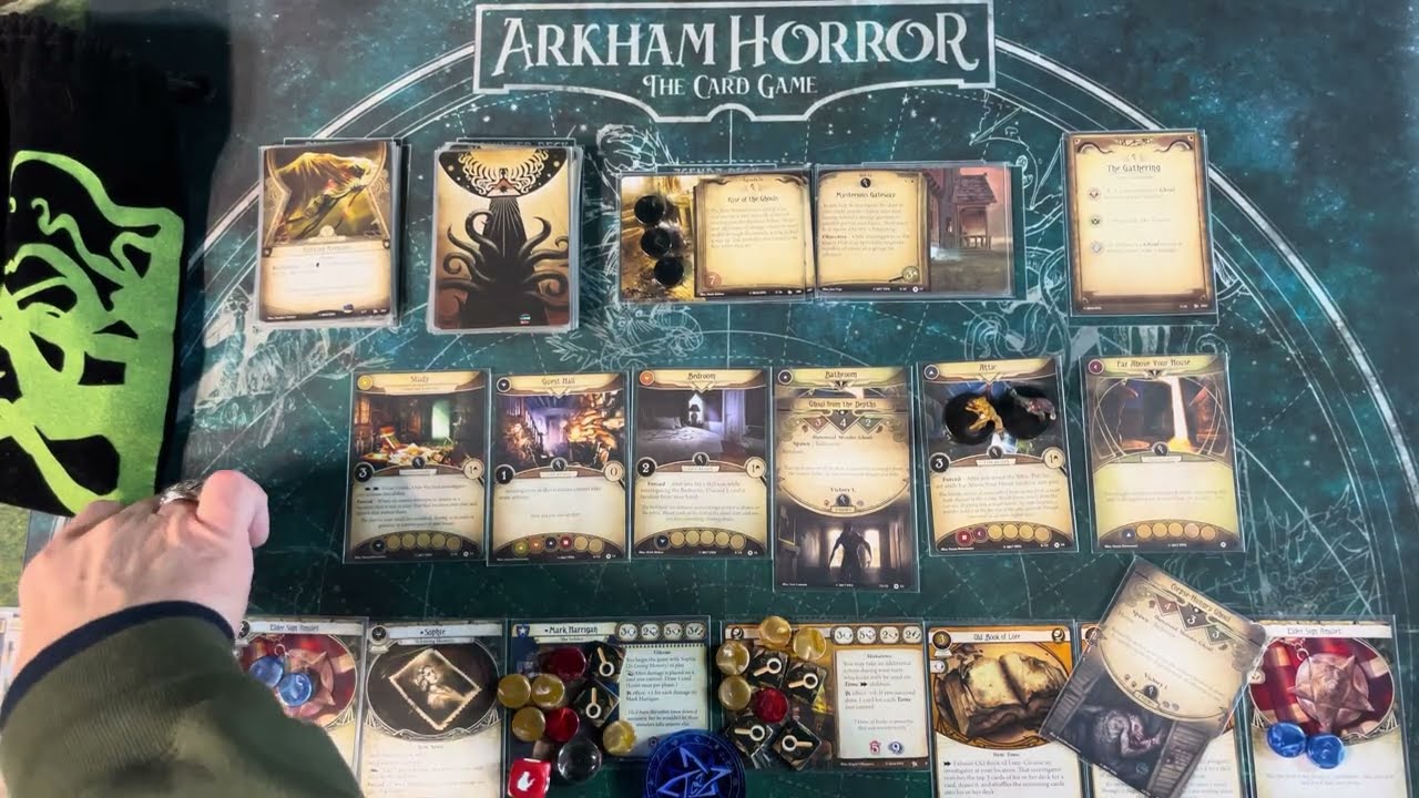 Ep. 3: Arkham Horror the Card Game: Solo Actual Play: magehammer Style.