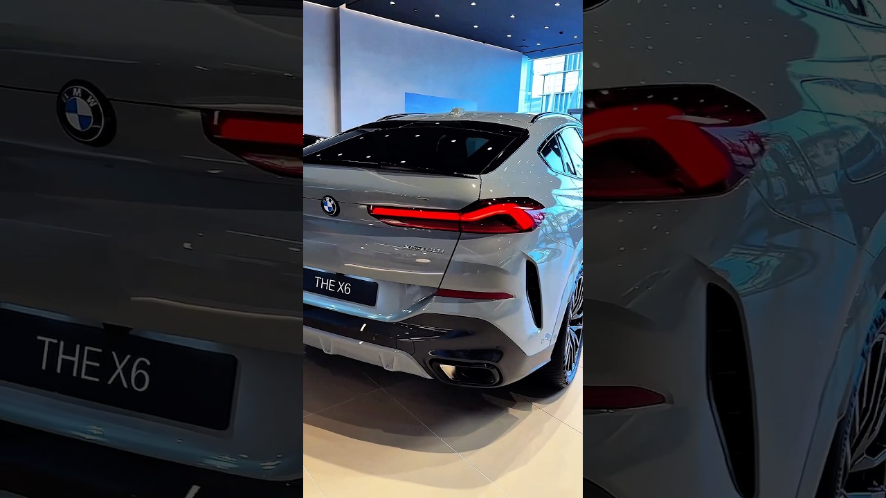 New BMW X6 M Sport 2025 Grey Color