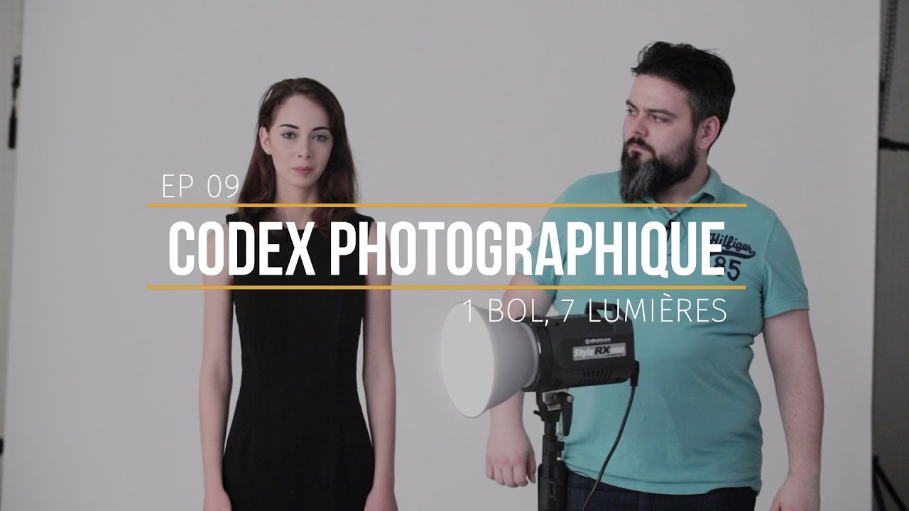 [CODEX-PHOTO-EP09] 7 éclairages avec un seul réflecteur !