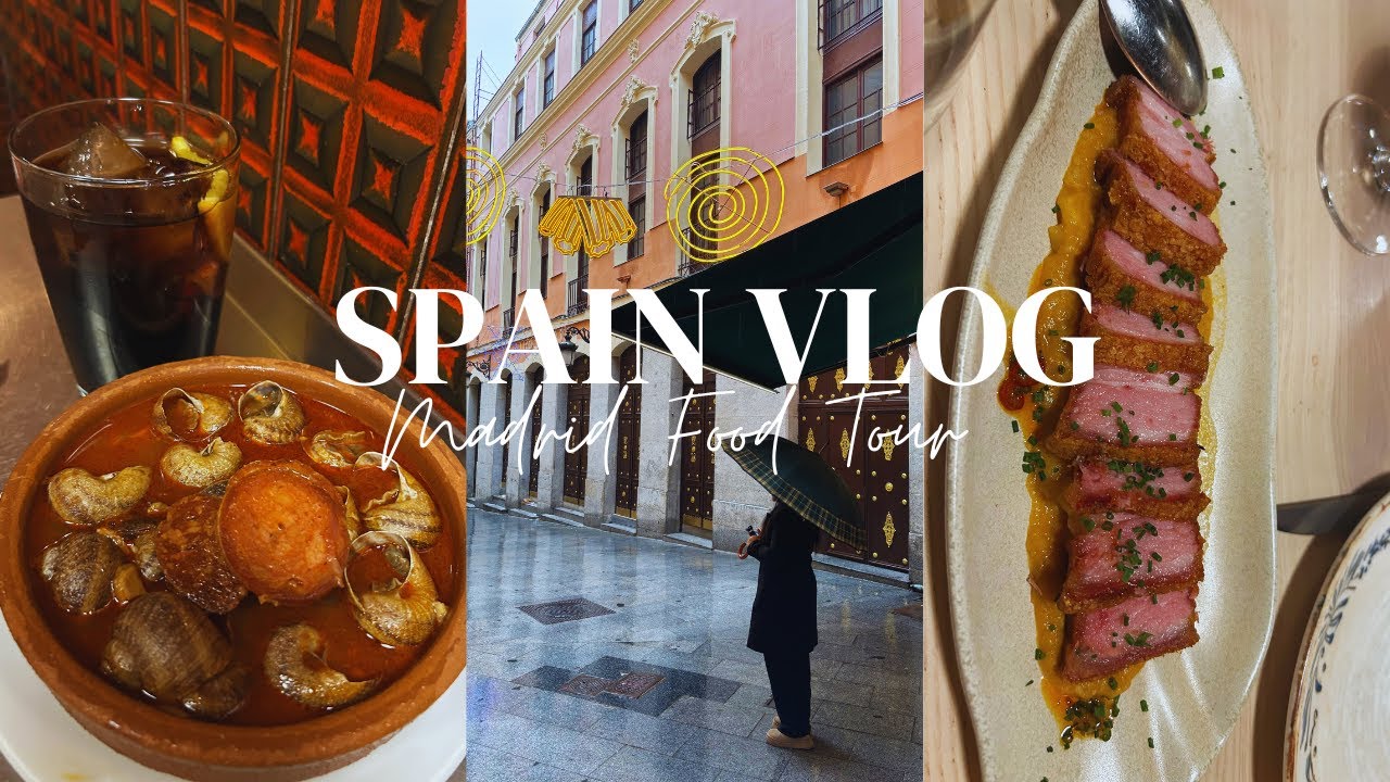 Madrid Food Tour Pt. 1 ~ Bakeries, Paella, Carpaccio, and more