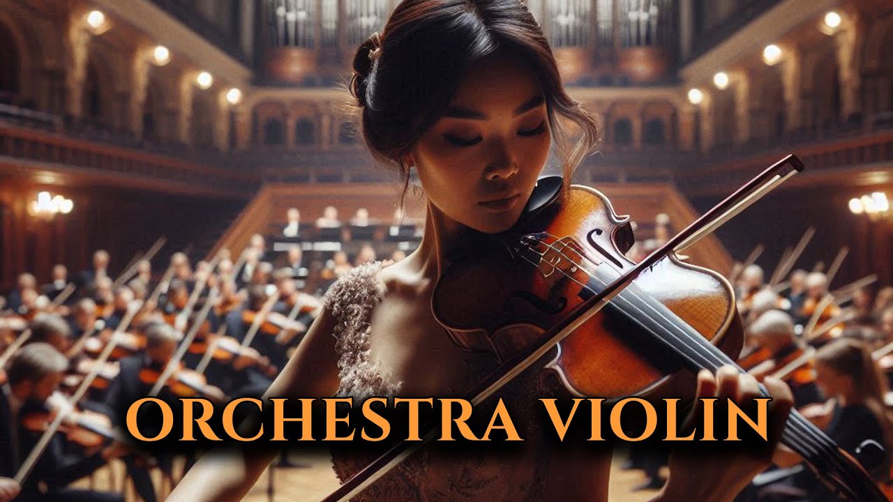 Focus Violin Music - Solo in Classical Hall (1 Hour) - Celestia Violin