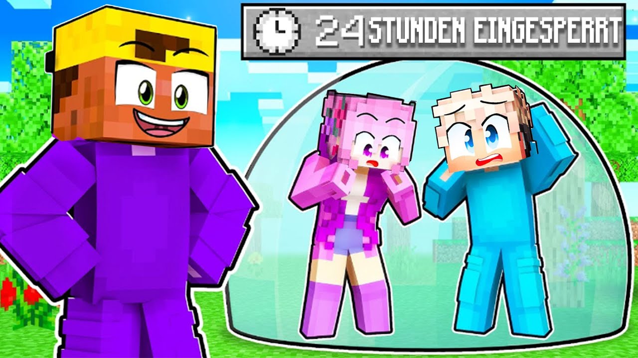 Ich hab meine FREUNDE 24 STUNDEN in einer BLASE EINGESPERRT!