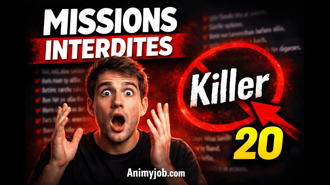 20 Missions Redoutables pour le Jeu du Killer (idées testées) – Animyjob