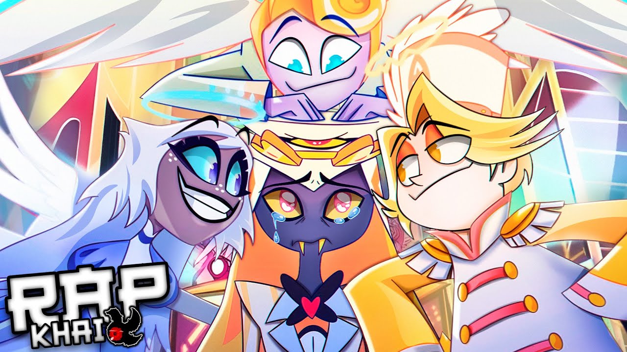 Sir Pentious, Emily, Abel & San Pedro Rap (Hazbin Hotel) || Heaven Crew || Khai ft. Varios Artistas
