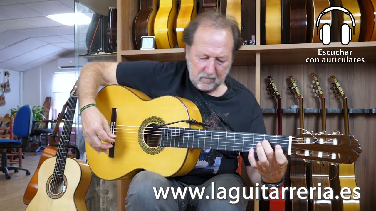 Guitarra Flamenca Emilio J. Pérez modelo La Luisiana