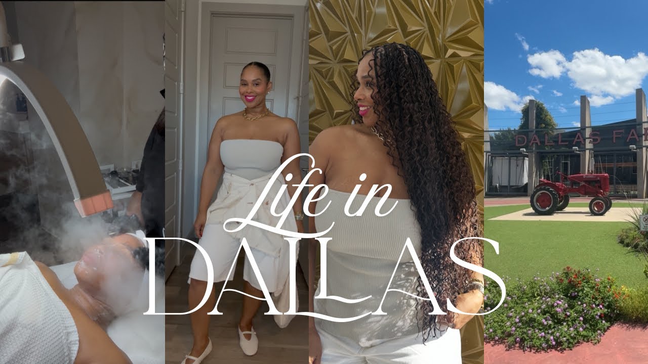How I’m feeling/Racism/chatty vlog/new hair/Spa Day/Farmers market/life in Dallas 