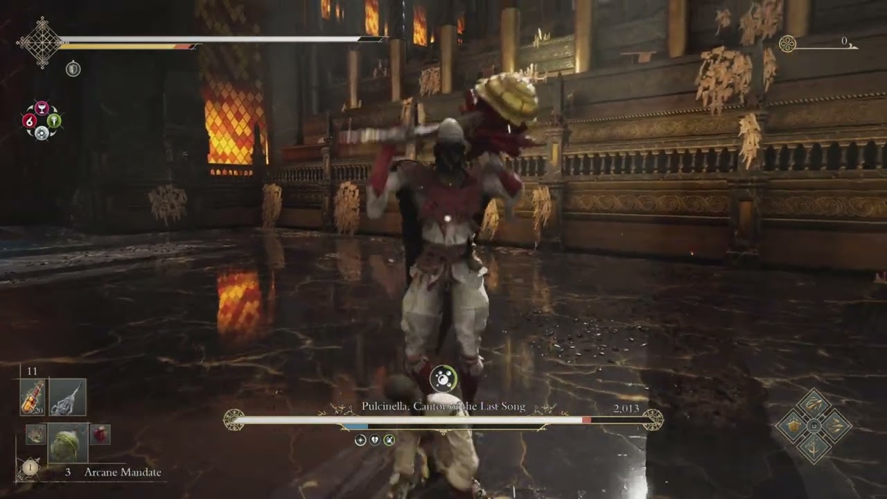 NG+ True Final Boss Pulcinella Glitched Boss, Lv121 Build & True Ending TS Enotria The Last Song PS5