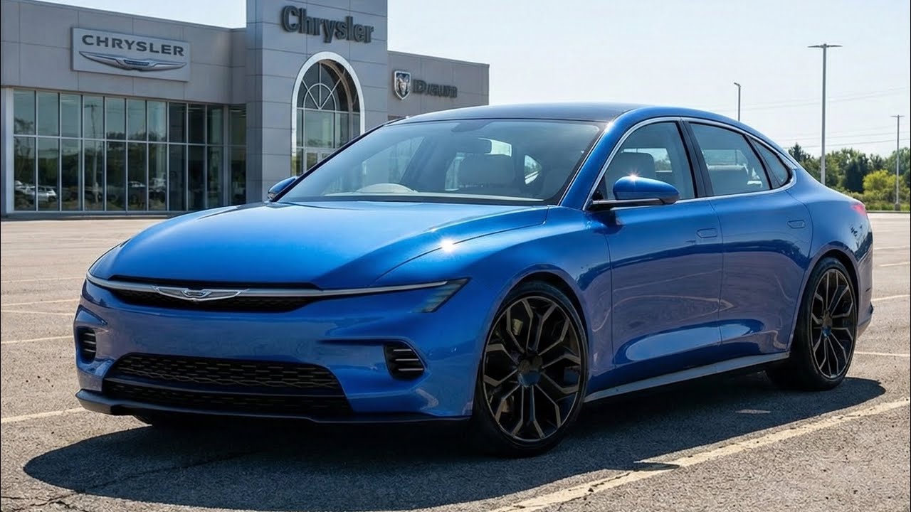 The all-new 2027 Chrysler 300 - Detroit is back, and wearing a tuxedo