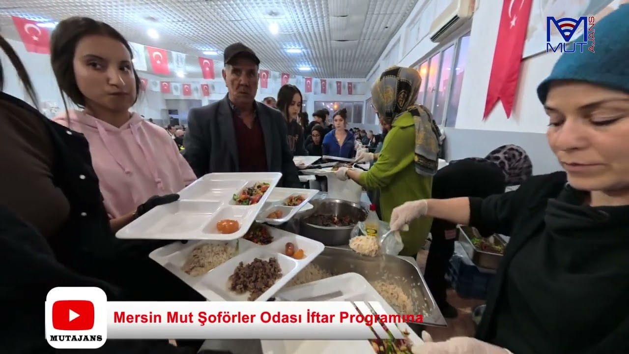 Mersin Mut Şoförler Odası İftar Programına Yoğun Katılım
