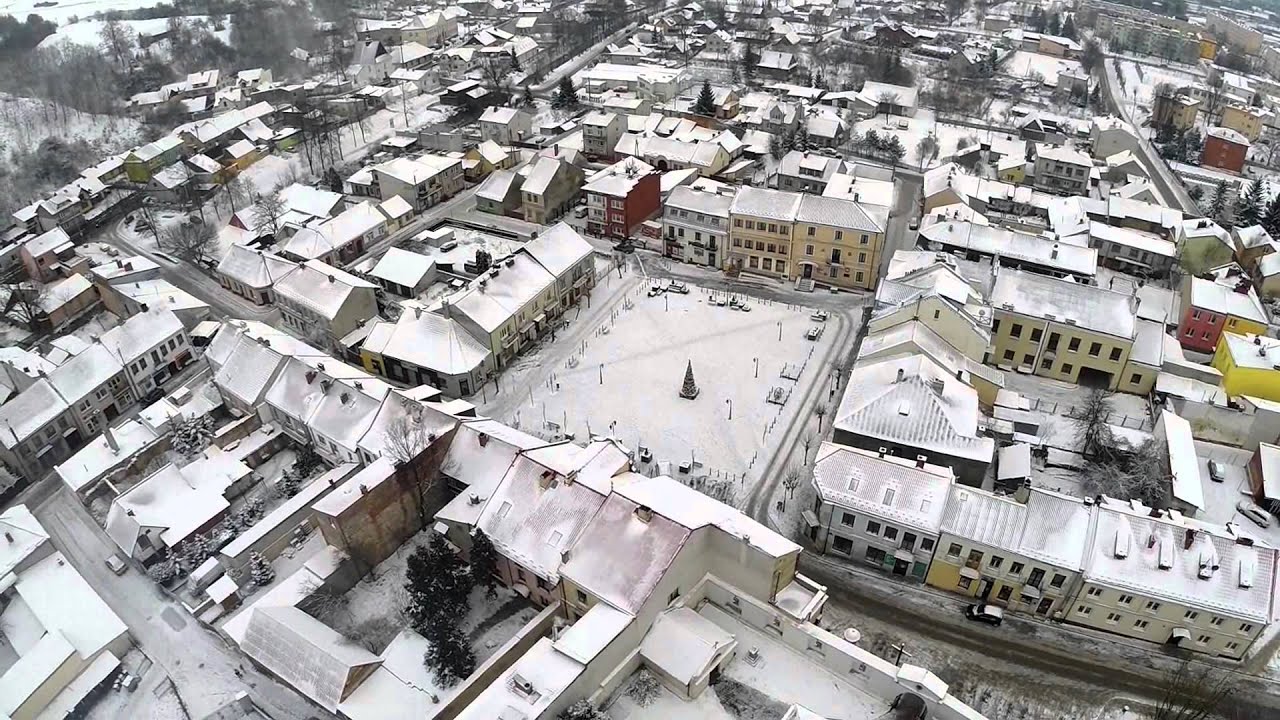 Iłża z lotu drona