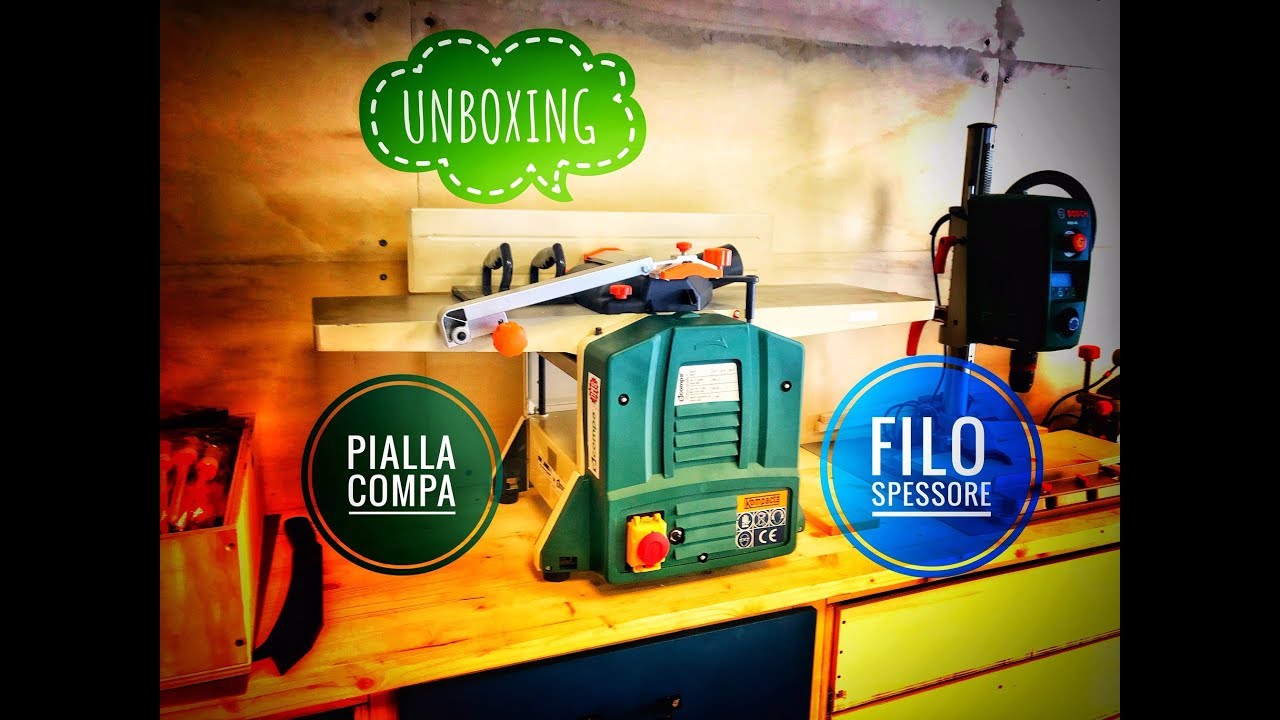 Unboxing Pialla filo spessore COMPA Mini Kompacta 250 2 e test veloce