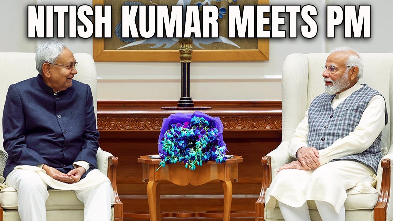 Nitish Kumar In Delhi | Nitish Kumar Meets PM Modi, First Time After His Return To NDA Fold