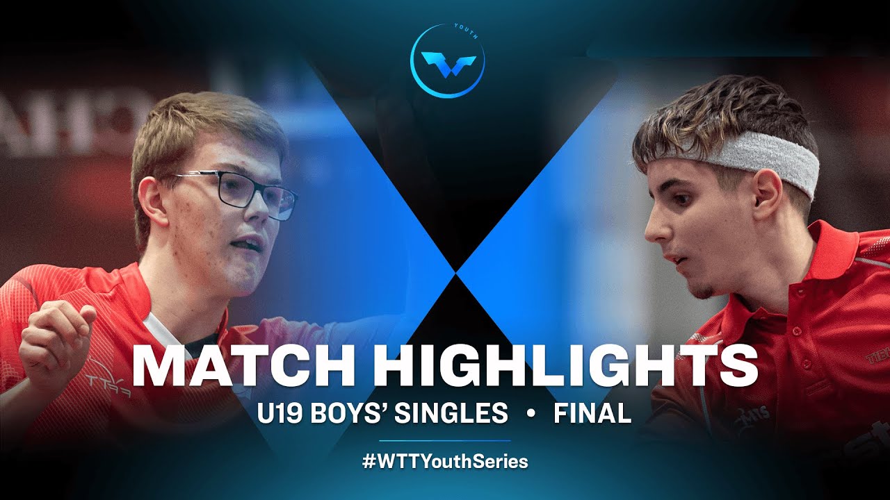 Alexis Lebrun vs Eduard Ionescu | WTT Youth Contender Havirov | U19 BS Finals