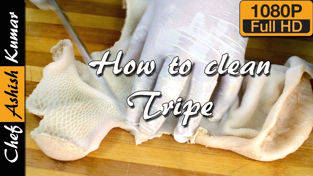 Tripe cleaning easy way | How to clean goat stomach pouch | Boti cleaning
