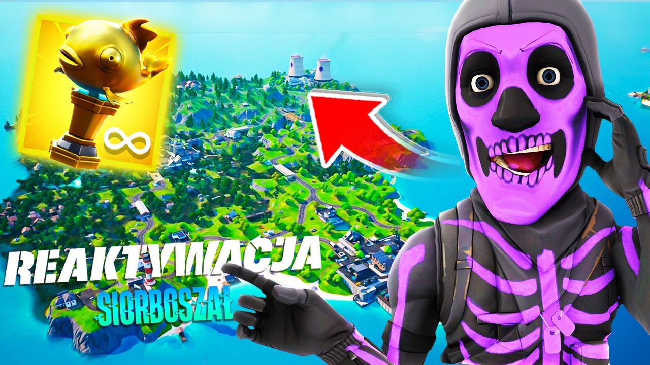 NOWA MAPA z ROZDZIAŁU 2 jest NIESAMOWITA w Fortnite (100 WIDZ&Oacute;W)