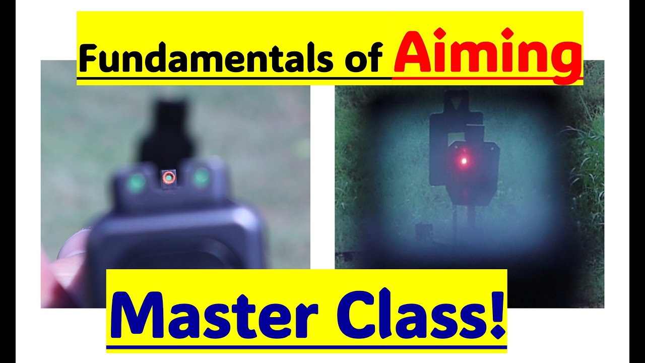 Handgun Fundamentals #2: AIMING (Complete Lesson)