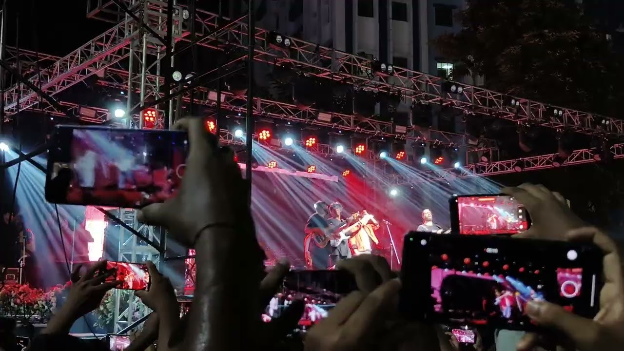 Ankit Tiwari live performance at Tamluk 🔥🔥🎉