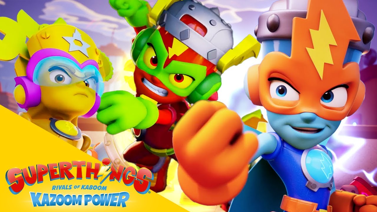 💥Trailer SuperThings Rivals of Kaboom Kazoom Power💥serial TV