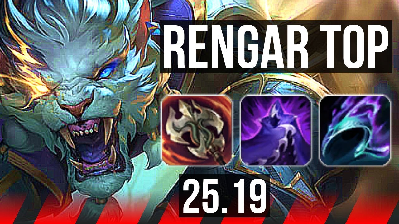 RENGAR vs JAX (TOP) | KR Master | 25.19