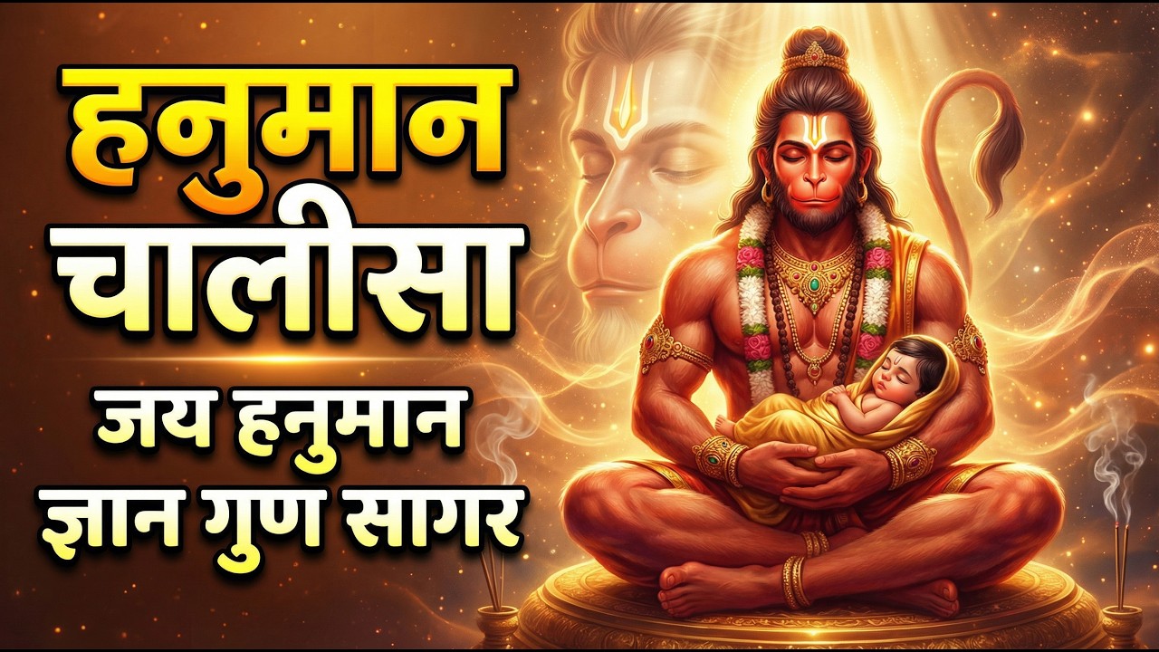 Hanuman Chalisa || श्री हनुमान चालीसा || Jai Hanuman Gyan Gun Sagar || Hanuman Chalisa Live Bhajan