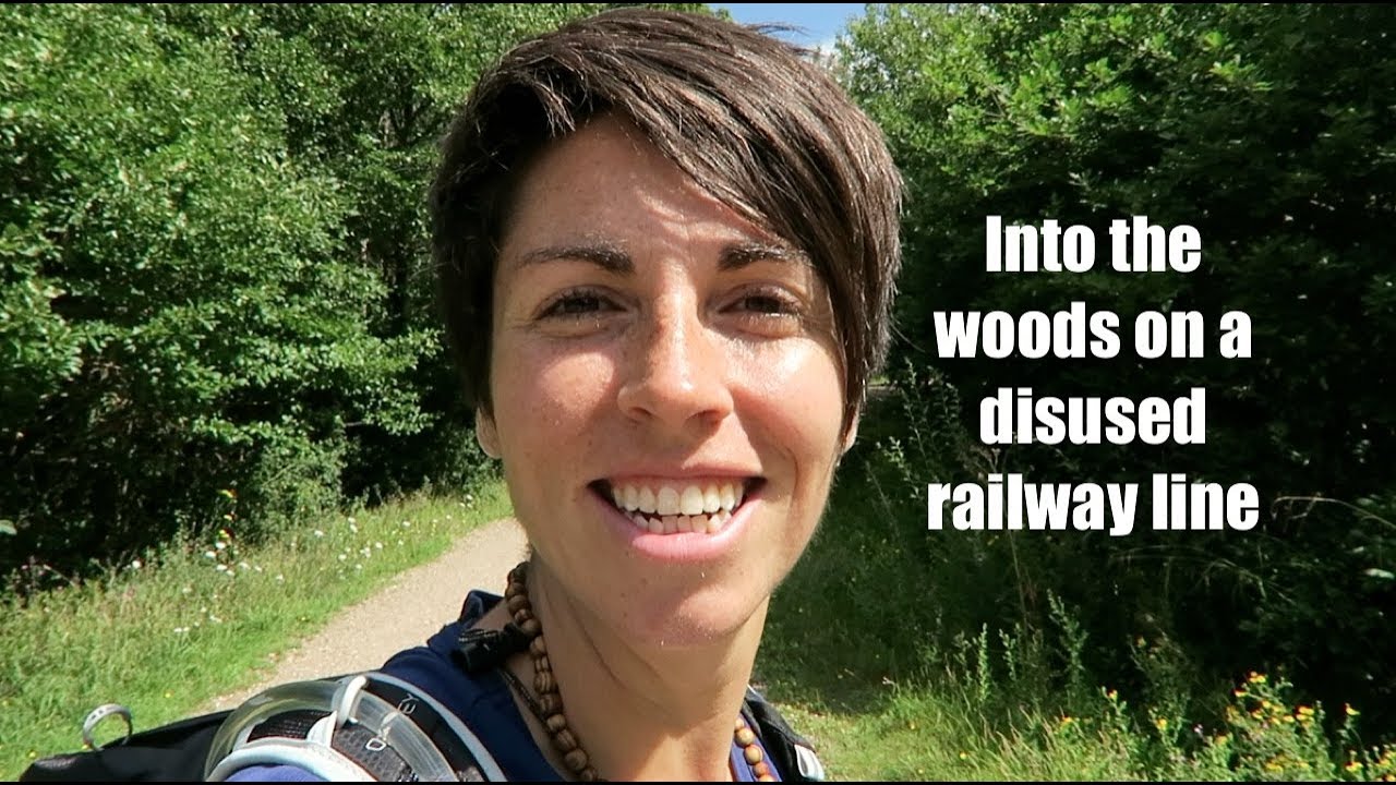 INTO THE WOODS ON A DISUSED RAILWAY LINE
