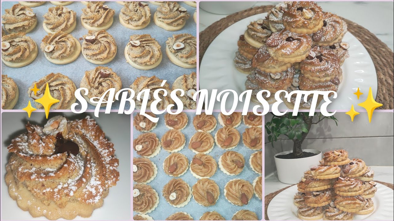 🌟 Gâteau.l'Aïd 2023.🌟 SABLÉS NOISETTE 👍