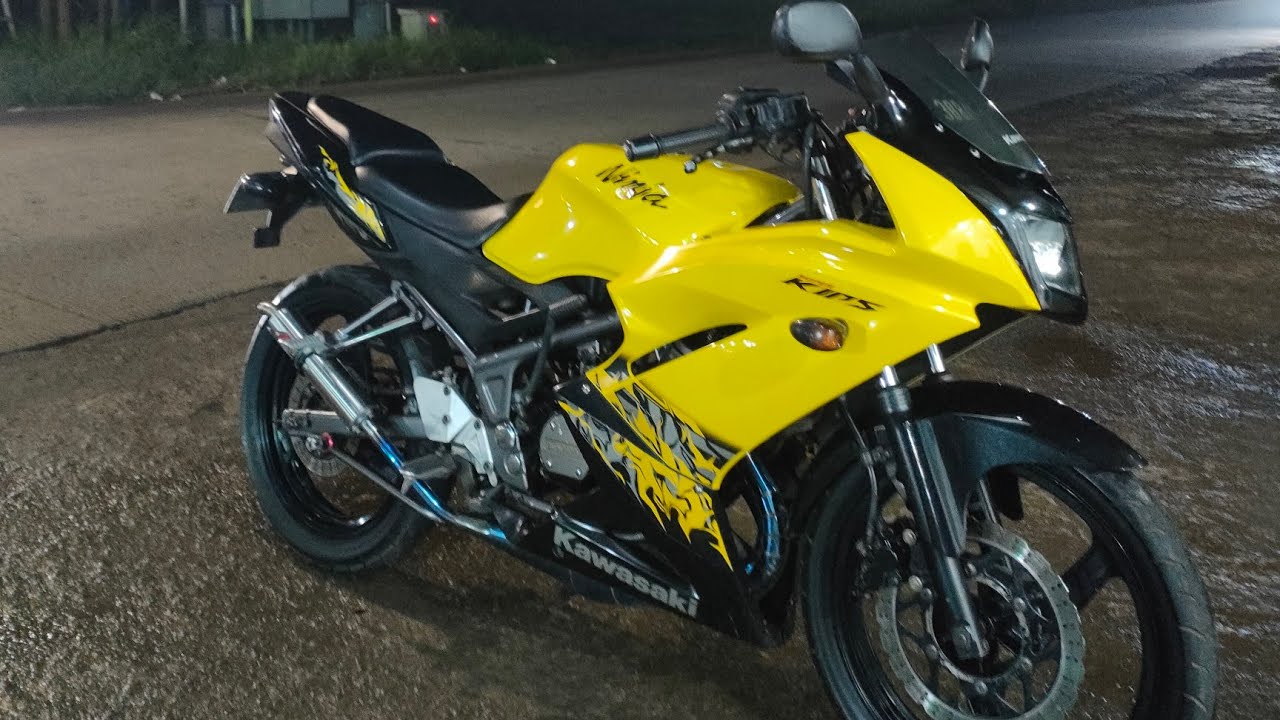 Kawasaki ninja RR 2013 Asli Kuning Tembus Faktur Pajak Istimewa 
