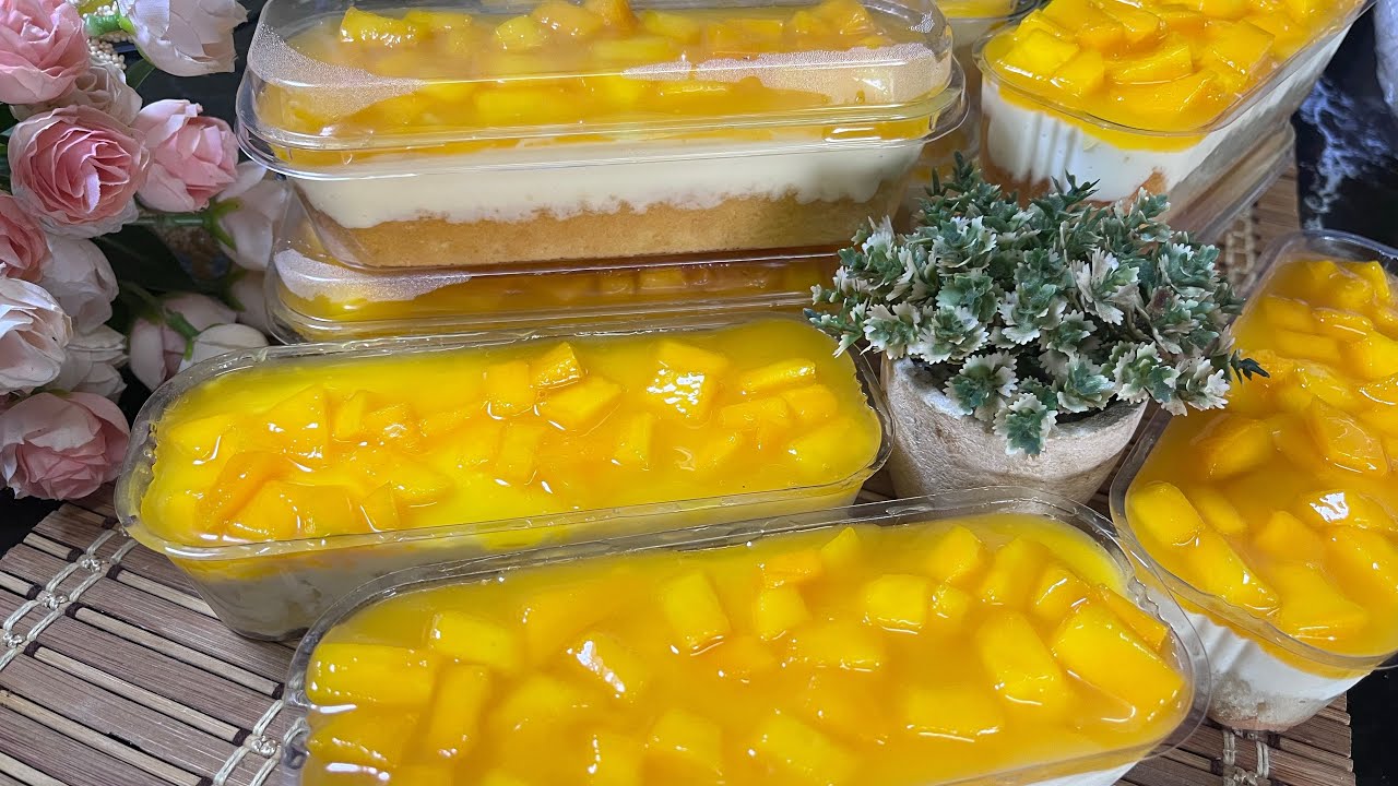 Kek mangga cheese