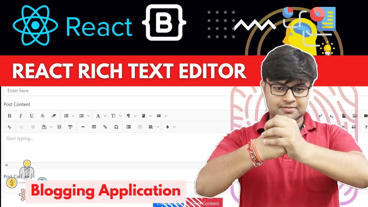 🔥 Implementing Rich Text Editor in React | Blogging Application using React