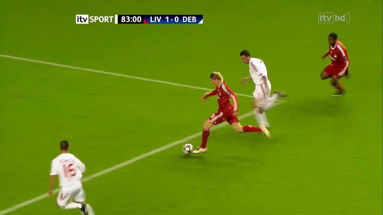 Fernando Torres Vs Debrecen (UCL) (Home) (16/09/2009) HD 1080i By YazanM8x