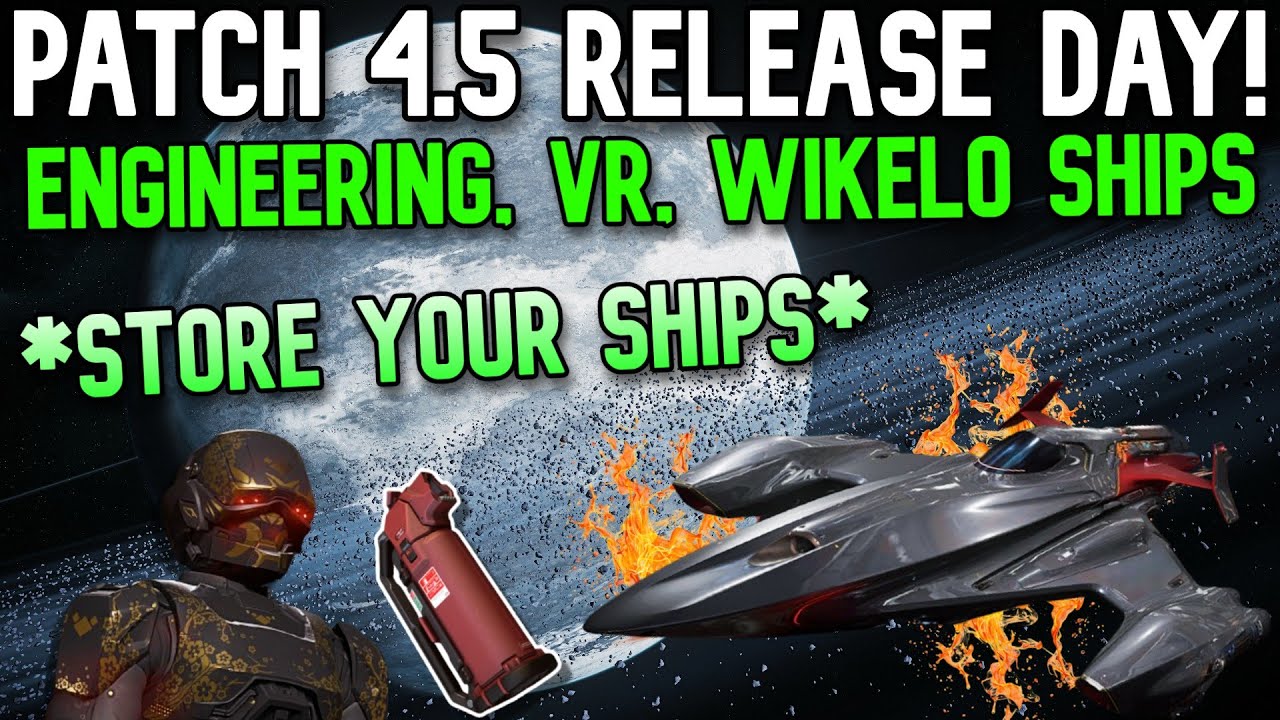 Сегодня выходит патч 4.5! | Инженеры работают над игровыми серверами и VR | Новые корабли Викело!...