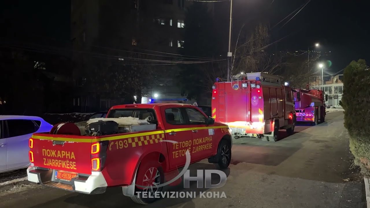 Zjarr i madh n&euml; nj&euml; banes&euml; n&euml; Tetov&euml;, nj&euml; person ka nd&euml;rruar jet&euml;, nd&euml;rsa nj&euml;  tjet&euml;r ka marr&euml; plag&euml;