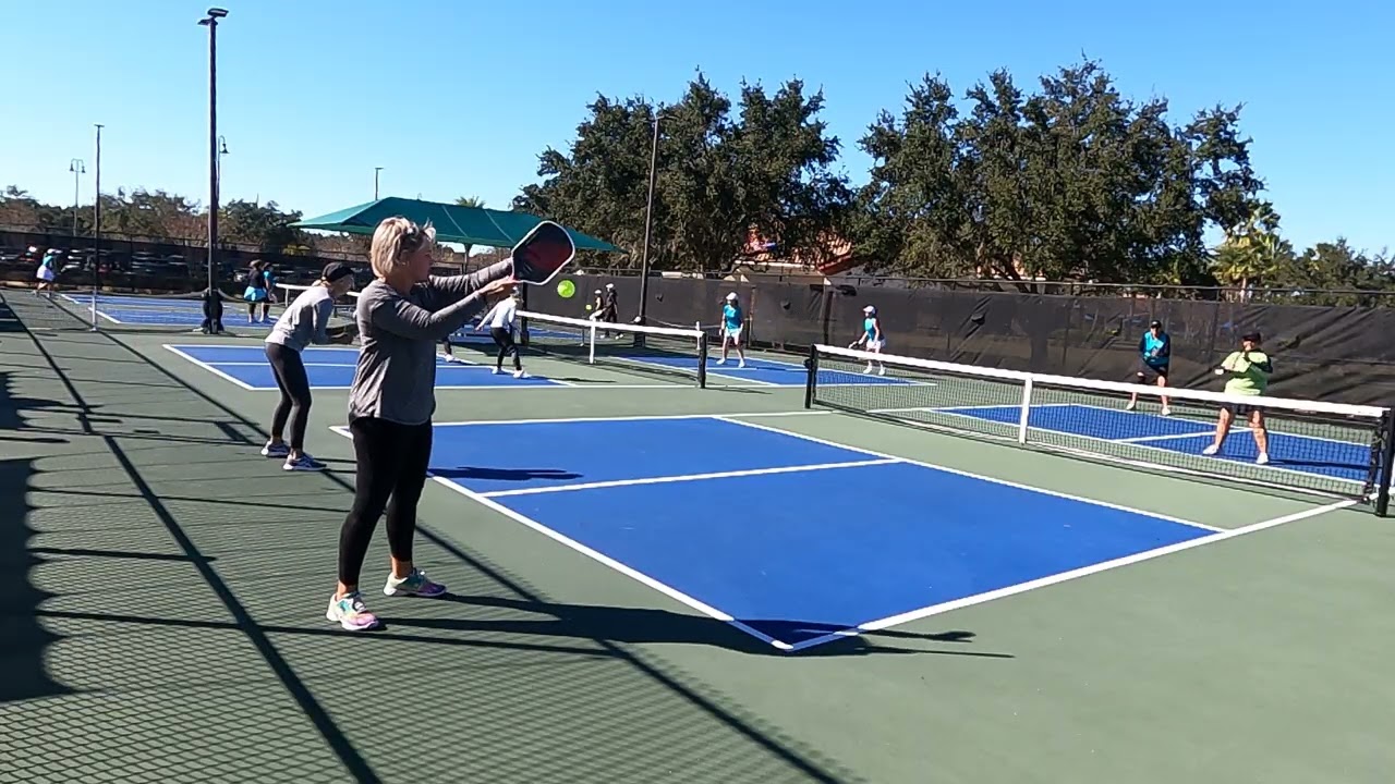 2026-01-19 Part 6 Lisa and Debbie on court 3 and Carol Rock and Peggy on court 4