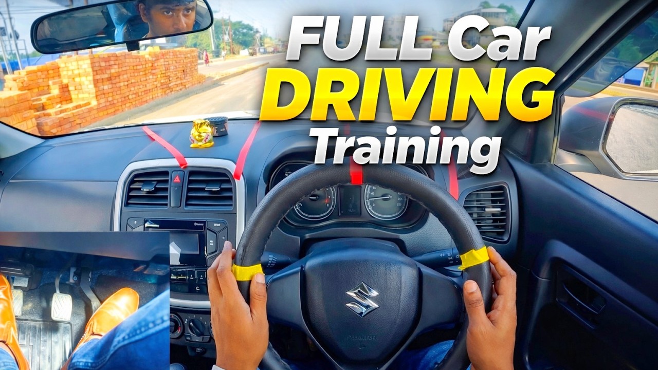 Car Driving for Beginners – Full Training Step-by-Step (No Experience Needed)