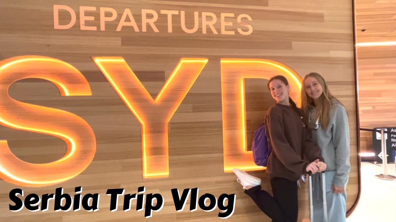 My Journey Flying to  Serbia for Training | Rhythmic Gymnast Vlog