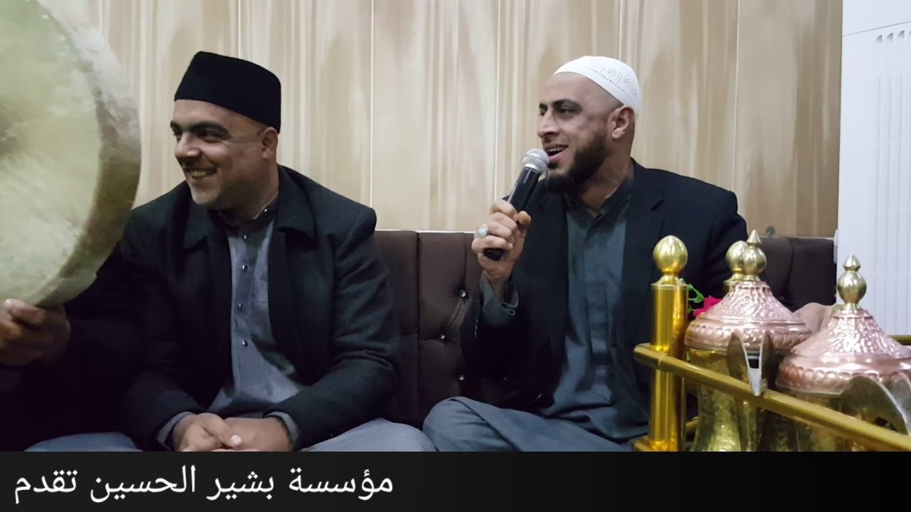 مديح عراقي / الله الله ما اجملو يا اله العرش شغلك حلو : المداح الشيخ قصي الحسن