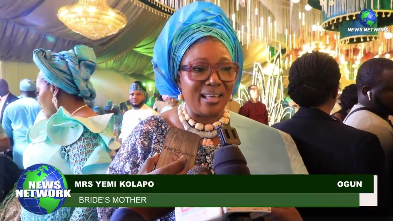 Dignitaries shut down Abeokuta in honour of Yemi Kolapo's Daughter's Wedding#news#