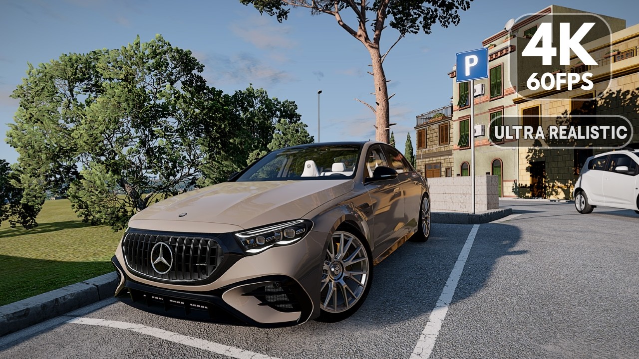 Mercedes E 53 AMG | The Most Realistic Graphics Ever | BeamNG