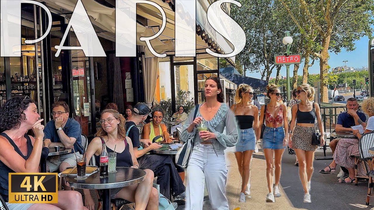 🇫🇷Paris 4K 120FPS Walking Tour] Slow Travel in Paris : Best Neighborhood Walk 25/July/2026