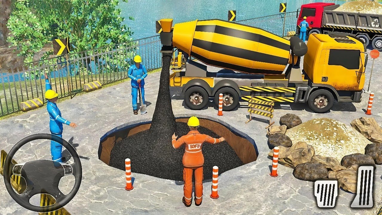 City Road JCB Driver 🚧 Construction Simulator 3D | Real Build Gameplay | Android 2026