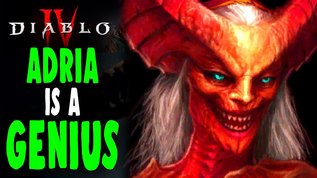 Diablo 4: Why Adria the Witch is a GENIUS