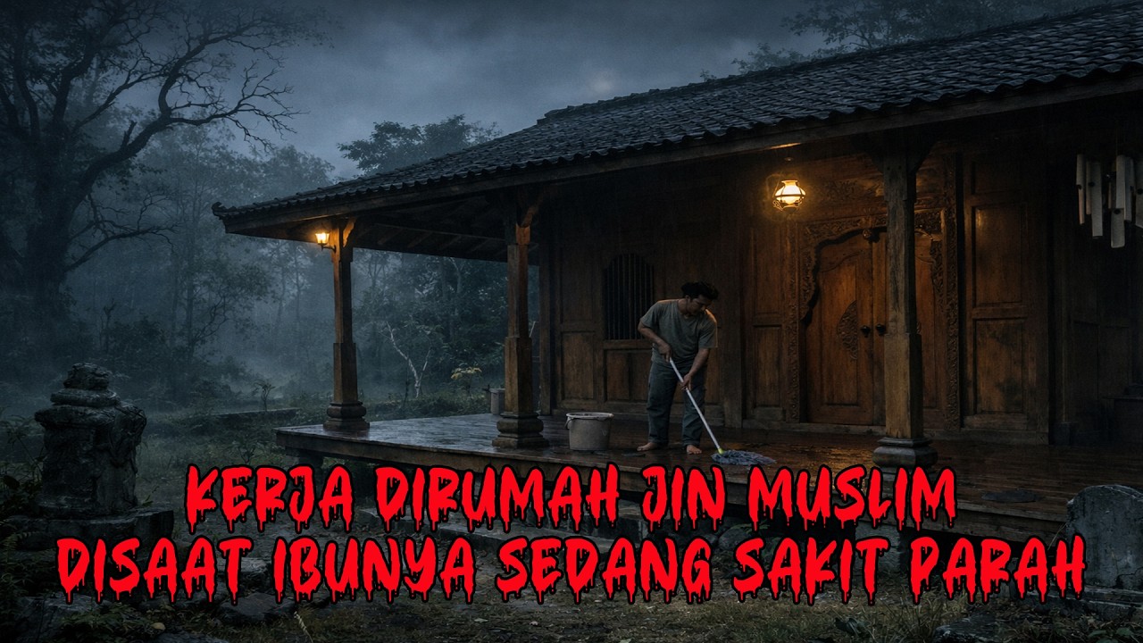 PEMUDA MISKIN KERJA DIRUMAH JIN MUSLIM SAAT IBUNYA SAKIT PARAH DAN DIBERI OBAT SAMPAI IBUNYA SEMBUH.