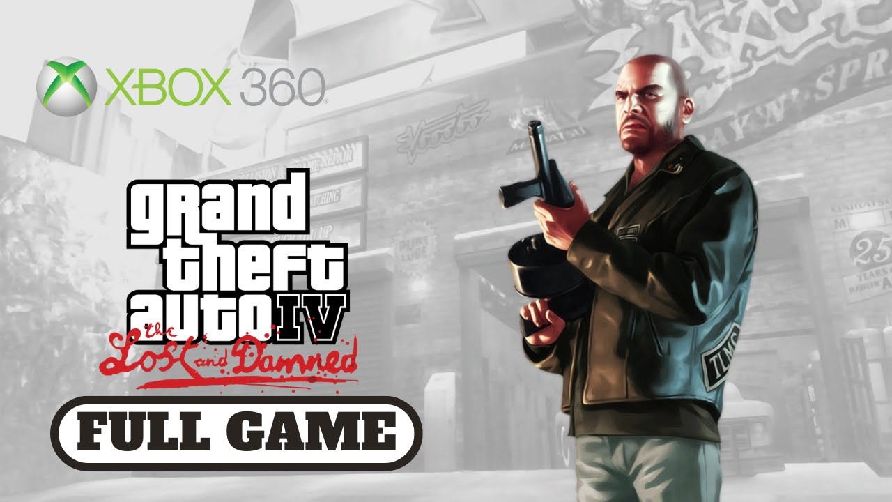 GTA 4 The Lost and Damned FULL GAME GAMEPLAY WALKTHROUGH (No Commentary)