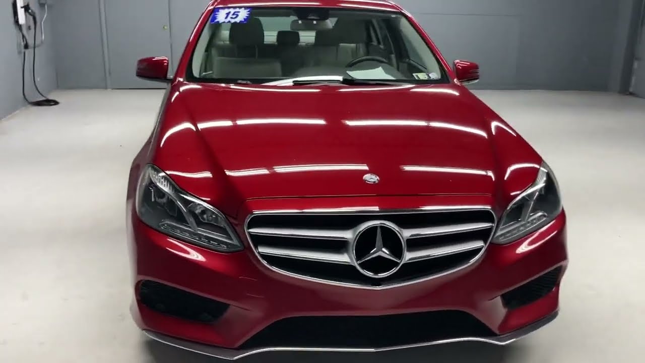 *sold*LOADED 2015 Mercedes Benz E350 4matic with the Sport Package and only 68,094 miles!