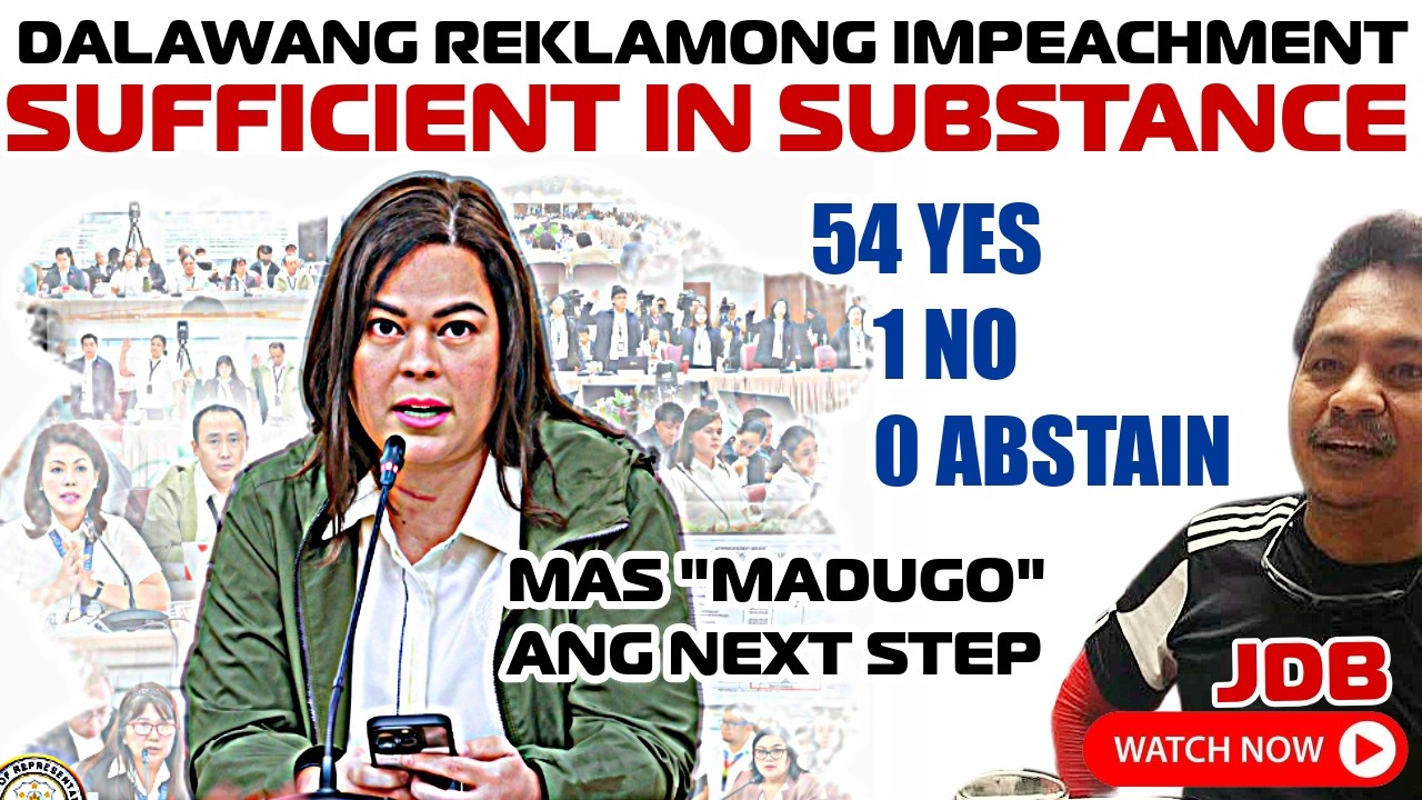 DINUDUROG NA SI SARA SA 4TH IMPEACHMENT COMPLAINT