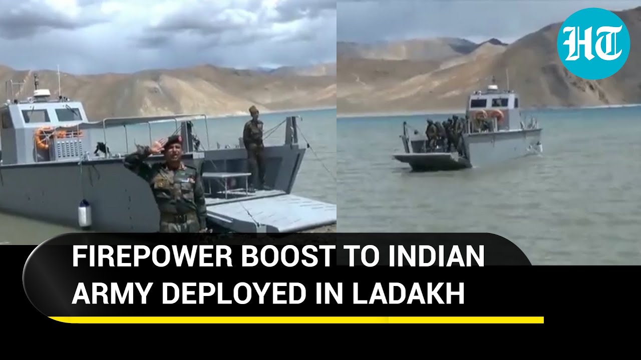 Indian Army deploys assault boats in Pangong Tso amid standoff with China in Ladakh