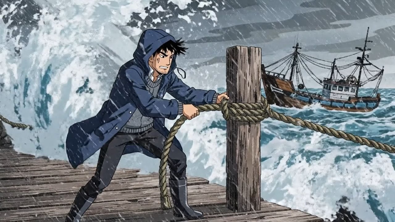 Cozy Family Life in the Middle of the Sea I Ghibli Silent Days