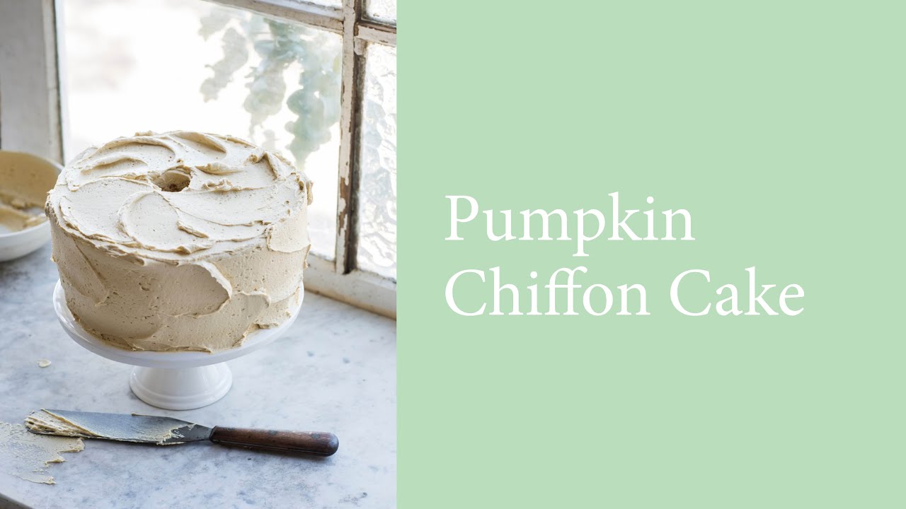 Pumpkin Chiffon Cake