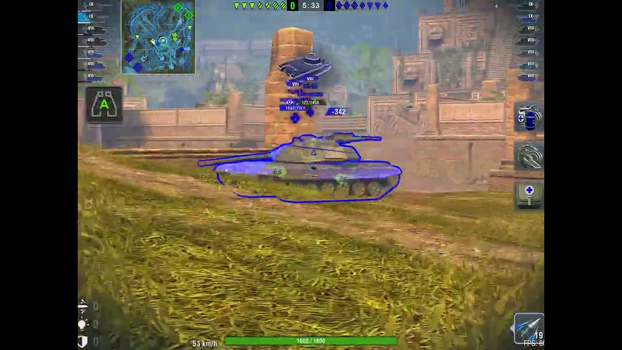 Would of Tanks: Blitz (WOT: B) #64. Char Futur