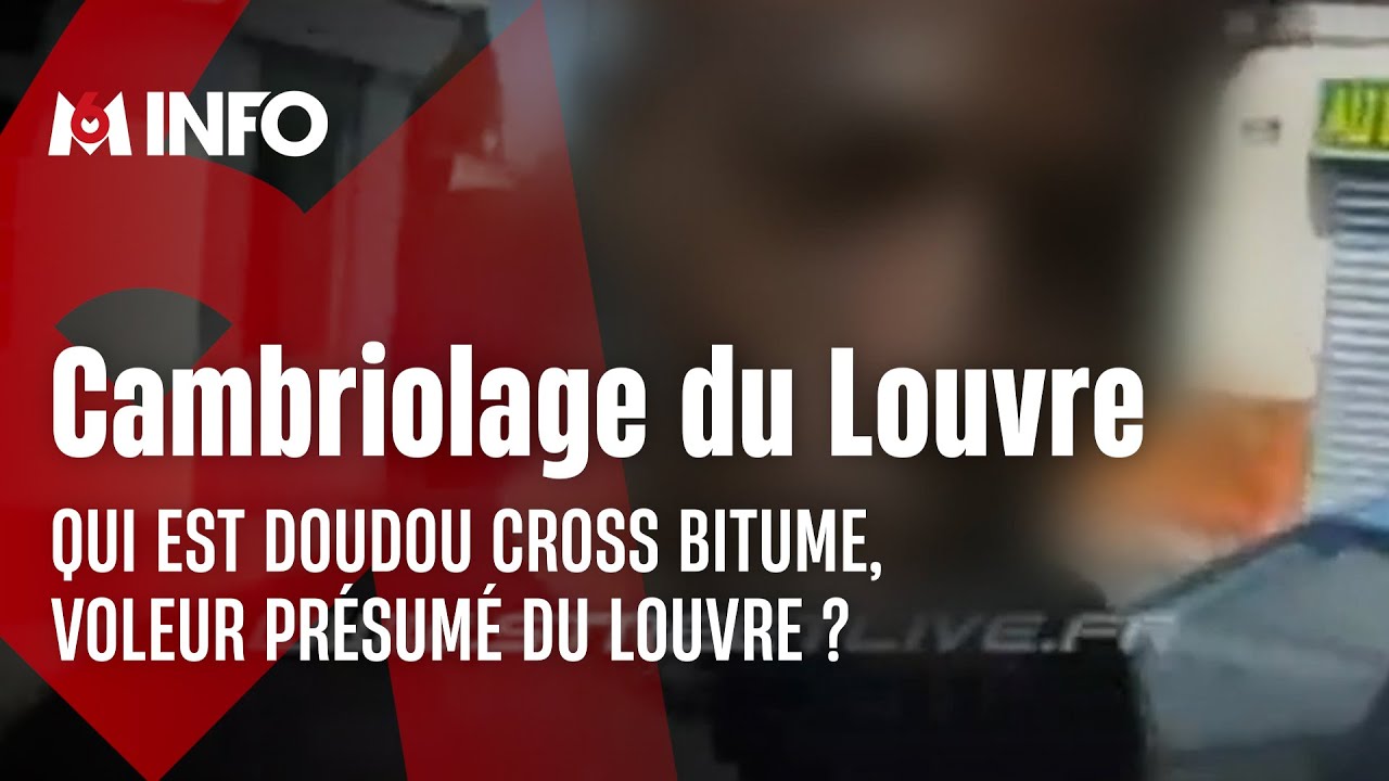Qui est Doudou Cross Bitume, voleur pr&eacute;sum&eacute; du Louvre ?